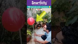 Ball Spinning midair 😳 Hydrodynamic Levitation Experiment 🤯 Fun Science DIY Activity 🚨 shorts [upl. by Imoyn144]