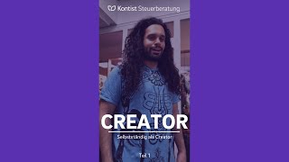 Selbstständig werden als Creator  Teil 1  Kontist Steuerberatung [upl. by Helsie]