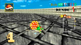 MKWii HD Custom Track  Rocky Cliff made by MrApple35000vr RC1 [upl. by Eixirt]