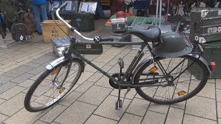 Falter Classic Bundeswehr Bicycle 2022 Exterior and Interior [upl. by Weiner]