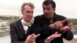 Bill Nye amp Neil deGrasse Tyson on a Roof [upl. by Akinyt]