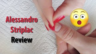 Alessandro Striplac Review  nie wieder Nagellackentferner  seni Nageldesign [upl. by Jamin]