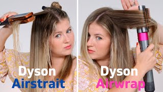 Dyson Airstrait vs Dyson Airwrap… What’s Better [upl. by Obeded]