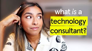 What does a Technology Consultant do Deloitte Accenture IBM McKinsey amp Company [upl. by Ittam]