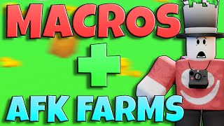 ⚙️ How To Use Macros In Roblox  Roblox Macro Tutorial AFK Farms [upl. by Alverson]