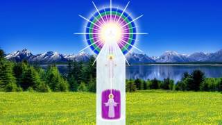 New Violet Fire and Tube of Light Decree Visualization [upl. by Naret569]