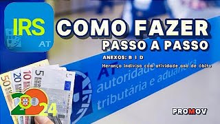 IRS 2024 Como preencher a declaração de IRS passo a passo  Como fazer o IRS 2024 [upl. by Letsirc]