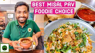 Best amp Unlimited Misal Pav  Indian Street Food  Pune Food  Best of Veggiepaaji [upl. by Rehtse]