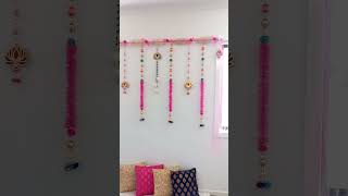 Simple Diwali decoration  Diwali backdrop decoration idea  Diwali Decoration [upl. by Stacy]