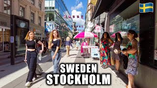 Sweden Stockholm 4K  July 2023 🇸🇪 [upl. by Enaujed704]