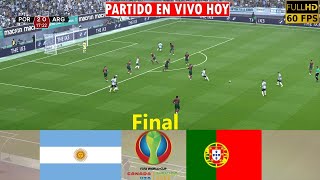 🔴ARGENTINA vs PORTUGAL EN VIVO  Final de la Copa do Mundo 2026  Partido completo Todos los goles [upl. by Aicinat]