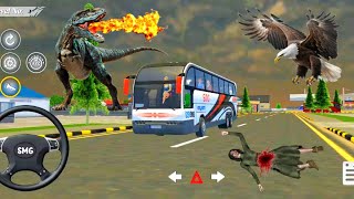 City Bus Simulator 3D  Bus Games  Andriod Gameplay [upl. by Nosnar]