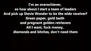 Yonkers  Tyler The Creator  Lyrics On Screen HD [upl. by Newo]