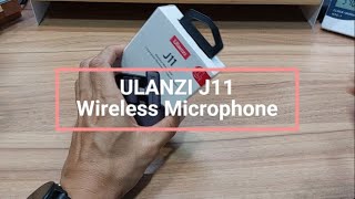 Ulanzi J11 Wireless Lavalier Microphone System [upl. by Avram]