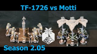 Star Wars Armada quotRocket Raidquot TF1726 vs Admiral Motti  ION Radio Battle Report [upl. by Boesch]