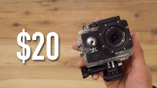 20 4k Action Cam Review  Is it Worth it  20 GoPro  4K [upl. by Kcirrag]