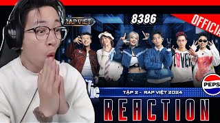 Rap Việt 2024 Tập 2  ViruSs Reaction [upl. by Ssilb]