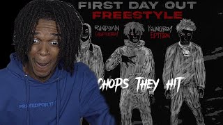 DISRESPECTFUL Rundown Spaz  First Day Out Freestyle FtNba Youngboy amp Rundown Choppaboy REACTION [upl. by Nnayelsel]