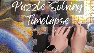 ASMR Puzzle Solving Timelapse  Soft Spoken Lofi ASMR [upl. by Acebber]