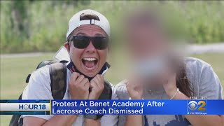 Protesters Say Benet Academy Rescinded Job Offer For Lacrosse Coach Because She Is A Lesbian [upl. by Seen]