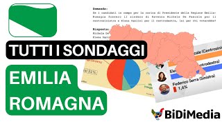 Regionali Emilia Romagna ecco tutti i sondaggi [upl. by Elery]