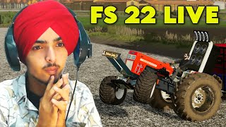 FARMING SIMULATOR 22 LIVE  sukhbhanguz [upl. by Koal177]