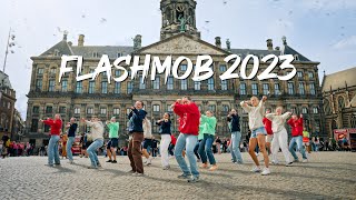 Flashmob on the Dam Amsterdam  2023 [upl. by Marisa756]