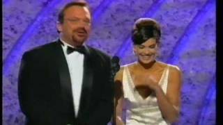 Tom Arnold slags off Roseanne Barr amp Teri Hatcher Golden Globes 1996 [upl. by Tsew96]