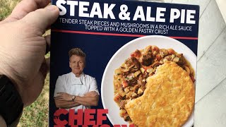 Chef Gordon Ramsay quotSteak and Ale Piequot Meal Review [upl. by Winebaum93]