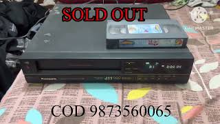 NATIONAL NVJ11 SOLD OUT Contact 9873560065 FOR VHS CASSETTE ANTIQUE VCR [upl. by Just687]