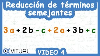 💠Reducción de Términos Semejantes  Video 4 de 4 [upl. by Drofdarb379]