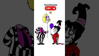 Beetle Juice Say My Name Shadow Puzzle 🎯beetlejuice saymyname animationshorts viralshorts [upl. by Ahsenhoj]