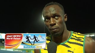 IAAF World Relays Bahamas 2015  1 Lap Men Final  Team JAM Silver [upl. by Lim]