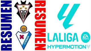 Albacete Balompié 01 SD Eibar Resumen  La Liga 2  20242025 [upl. by Dareg956]