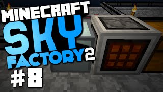 Minecraft Sky Factory 2 8 quotAuto Smeltery Ore Production Autopackagerquot w CaffeineRich [upl. by Dalston]