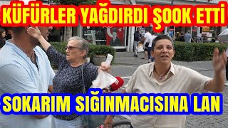 SOKARIM SIĞINMACINA LAN AĞZINI KÜFÜRLER BOZDU YILIN BOMBA RÖPORTAJI [upl. by Gaultiero78]