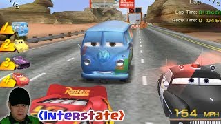 CARS PSP Fillmore GAMEPLAY  Interstate Postcard HD [upl. by Renae]