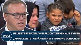 MIGRATIONSKRISE Ziel Deutschland Warum syrische Flüchtlinge diesen Favoriten in Europa haben [upl. by Amliw754]