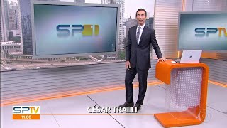 SPTV às 11h  Abertura e Encerramento  15062018 [upl. by Revorg530]