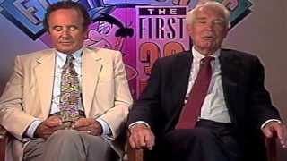 Animation Superheros Joseph Barbera amp William Hanna Talk With Barry Roskin Blake 1990 [upl. by Anirdna646]