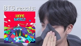 BTS reacts to hopeworld [upl. by Cod848]