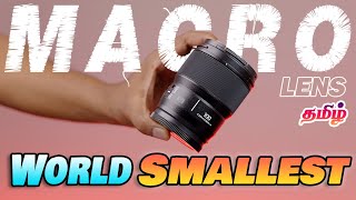 World Smallest amp Lightest MACRO Lens  Lumix S 100mm F28 Macro  MirrorME Tamil Photography [upl. by Artema]