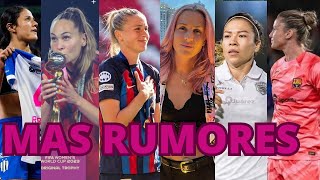 🚨🔥MAS RUMORES 💣 MAS BAJAS Y ALTAS futbolfemenino ligamxfemenil soccer futebol españa fut [upl. by Michel]