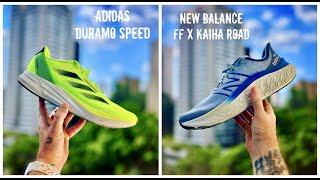 REVIEW ESPECIAL ADIDAS DURAMO SPEED VS NEW BALANCE FRESH FOAM X KAIHA ROAD [upl. by Malti]