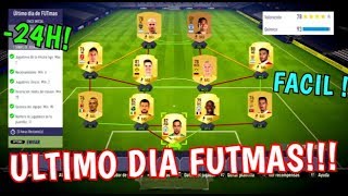 FIFA 18 SBC ULTIMO DÍA DE FUTMAS  SOLUCIÓN FÁCIL Y RAPIDA SOLO 24 HORAS [upl. by Merilyn]