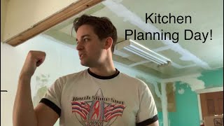 Part 9 The Potters House Kitchy Kitchen Planning A new antique kitchen [upl. by Artemed]