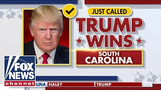 Trump projected winner of South Carolina primary [upl. by Fawcette490]