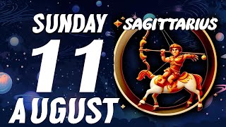 SAGITTARIUS ♐ UNEXPECTED CHANGES AND SURPRISES 💖😍 HOROSCOPE FOR TODAY August 11 [upl. by Lalita]