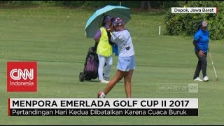 Babak Akhir Menpora Emerlada Golf Cup II 2017 [upl. by Deedee]