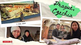 Prague Vlog 🇨🇿 flight arrival airbnb hot wine amp Bramboráky walk around Old Town amp Smetana Hall [upl. by Arathorn]